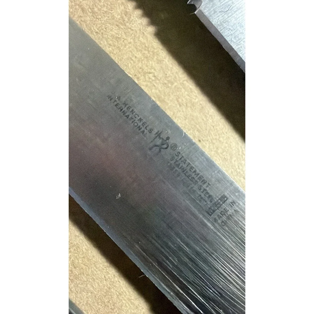 J.A. Henckels Statement Set of 6 Steak Knives High Carbon Steel 13548-120 4.75
